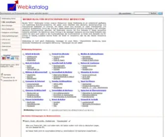 Webkatalog-Webverzeichnis.com(Webkatalog) Screenshot