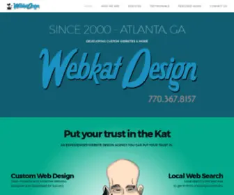 Webkatdesign.com(Webkat Design) Screenshot