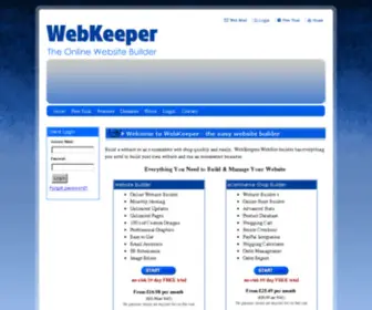Webkeeper.co.uk(Webkeeper) Screenshot