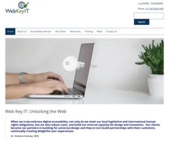 Webkeyit.com(Digital Accessibility Specialists) Screenshot