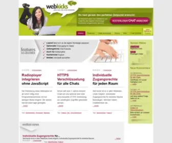 Webkicks.de(Kostenloser Chat für die eigene) Screenshot