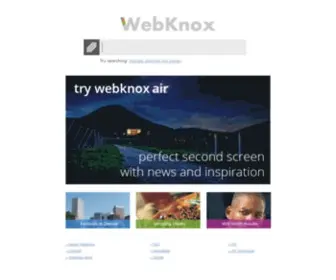 Webknox.com(Quick Direct Answers) Screenshot