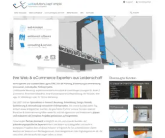 Webks.de(Web-Entwickler, eCommerce & Webdesign Experten Agentur) Screenshot