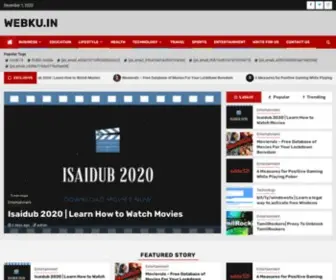 Webku.in(Write about daily sources of information technology stuff and more) Screenshot