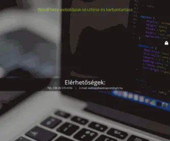 Weblapcentrum.hu(Hatékony webes megoldások kisvállalkozásoknak) Screenshot