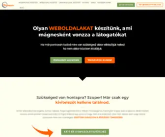 Weblapgyar.com(Weblapgyár) Screenshot