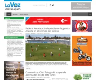 Weblavoz.com.ar(Novedades) Screenshot