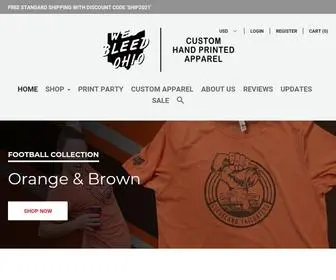 Webleedohio.com(We Bleed Ohio) Screenshot