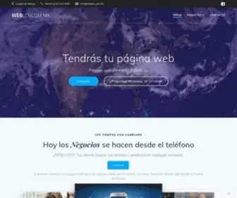 Weblex.com.mx(Diseno de paginas web Weblex) Screenshot