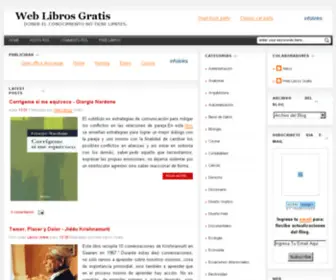 Weblibrosgratis.com(weblibrosgratis) Screenshot