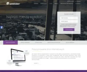 Weblider.pl(Agencja SEO Weblider) Screenshot