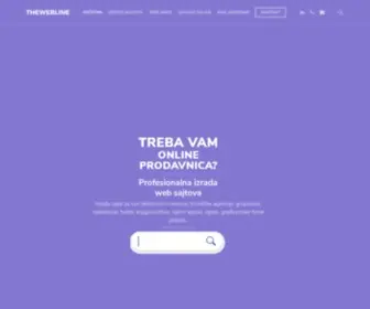 Webline.rs(Izrada web sajtova i online prodavnica) Screenshot