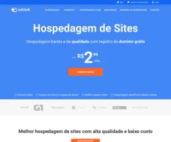 Weblink.com.br(Hospedagem de Sites) Screenshot