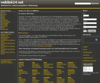 Weblink24.net(Weblink24 Der Hub für SEO) Screenshot