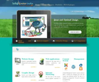 Weblinkerindia.com(Website Design Agra) Screenshot