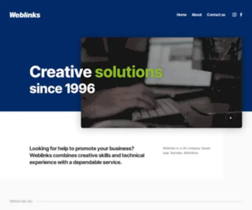 Weblinksdesign.co.uk(Website Solutions) Screenshot