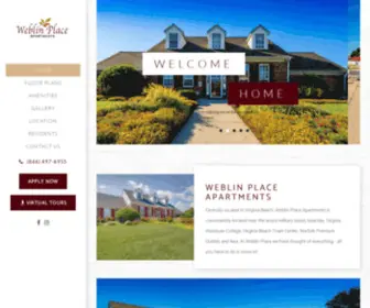 Weblinplace-APTS.com(Weblin Place Apartments) Screenshot