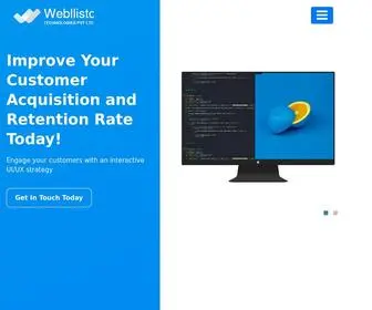 Webllisto.com(We Build) Screenshot