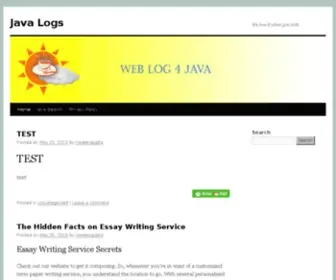 Weblog4J.com(Java Logs) Screenshot