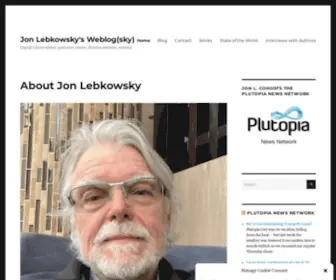 Weblogsky.com(Jon Lebkowsky) Screenshot