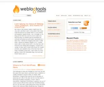 Weblogtoolscollection.com(Weblog Tools Collection) Screenshot