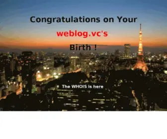 Weblog.vc(ドメイン) Screenshot