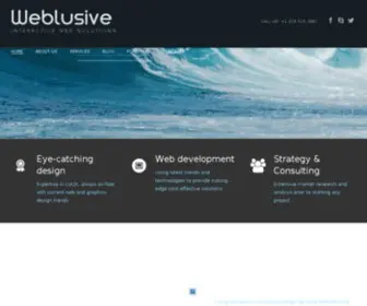 Weblusive.com(Interactive Web Solutions) Screenshot