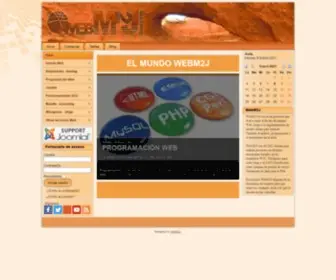 Webm2J.es(Diseño Web en Avila) Screenshot
