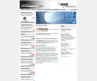 Webmachine.eu(WebMachine Technologies) Screenshot