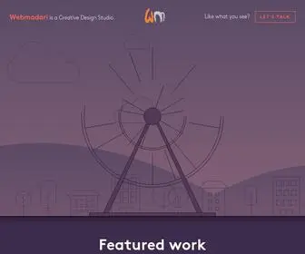 Webmadari.com(Creative Design Studio) Screenshot