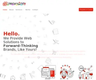 Webmaddy.com(Best Website Design Company in Kolkata) Screenshot