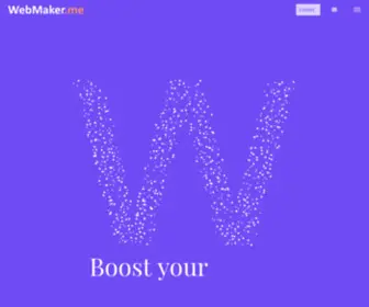 Webmaker.me(Web Development and Digital Marketing Agency) Screenshot