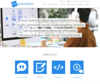 Webmakers.ie(Web Designers Meath) Screenshot