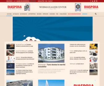 Webmanagercenter.com(Actualité économie) Screenshot
