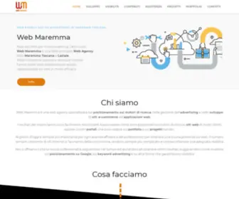 Webmaremma.com(Posizionamento Motori di Ricerca e Web Marketing) Screenshot