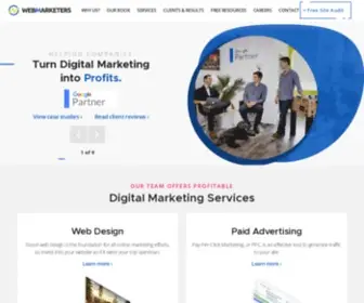 Webmarketers.ca(Digital Marketing & Web Design) Screenshot