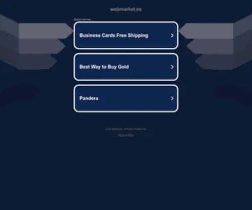 Webmarket.es(webmarket) Screenshot