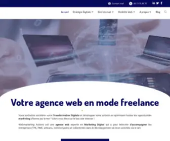 Webmarketing-Actions.fr(Consultant en marketing digital) Screenshot