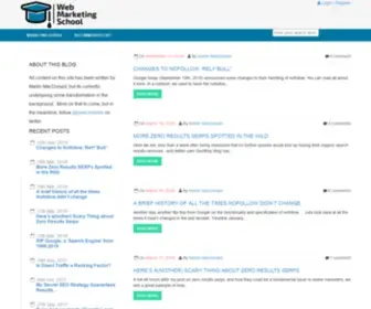 Webmarketingschool.com(Digital Marketing Community & Blog) Screenshot