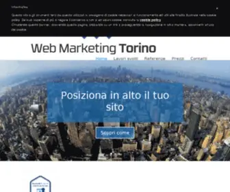 Webmarketingtorino.it(Web Marketing Torino) Screenshot