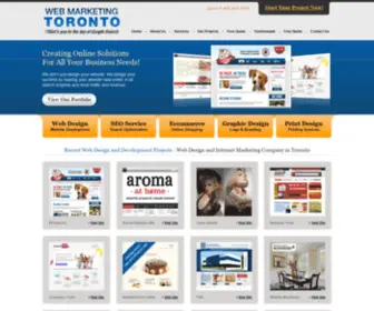 Webmarketingtoronto.com(Web Marketing Toronto) Screenshot