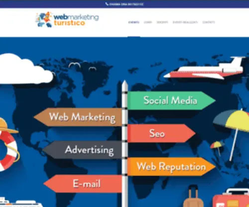 Webmarketingturistico.net(Corsi Web Marketing Turistico) Screenshot