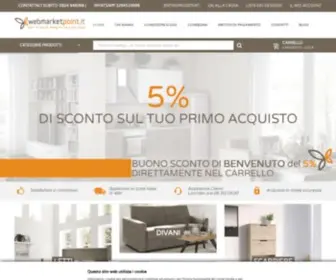 Webmarketpoint.it(Il tuo sito per Arredare Casa Online) Screenshot