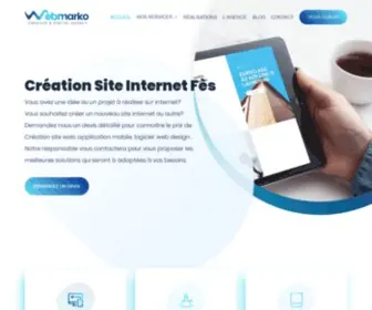 Webmarko.com(Agence) Screenshot