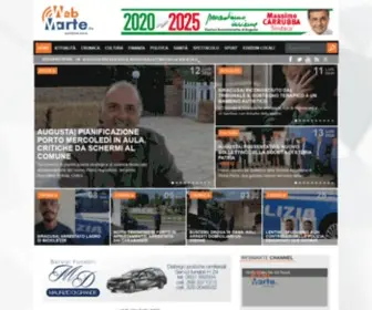 Webmarte.tv(Ultime notizie da Siracusa e provincia) Screenshot