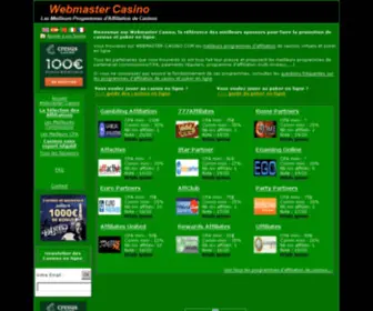 Webmaster-Casino.com Screenshot