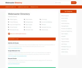 Webmaster-Directory.com(Webmaster Directory) Screenshot