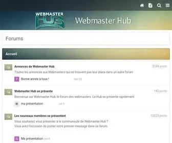 Webmaster-Hub.com(Webmaster Hub) Screenshot