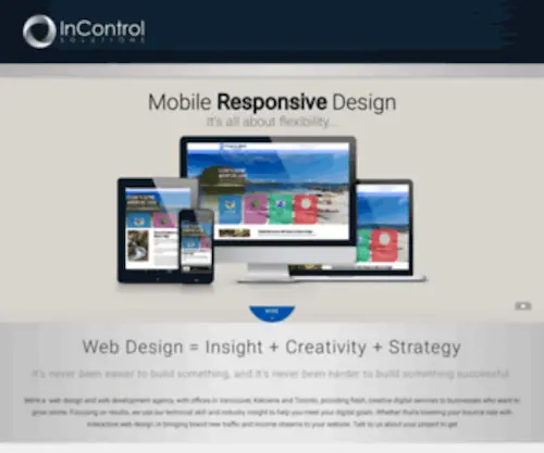 Webmastercms.com(InControl Solutions) Screenshot