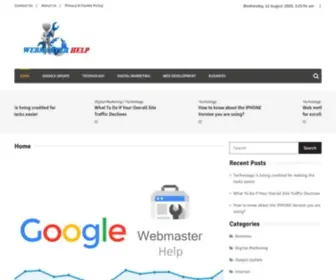 Webmasterhelp.co.uk(WebMaster Help) Screenshot